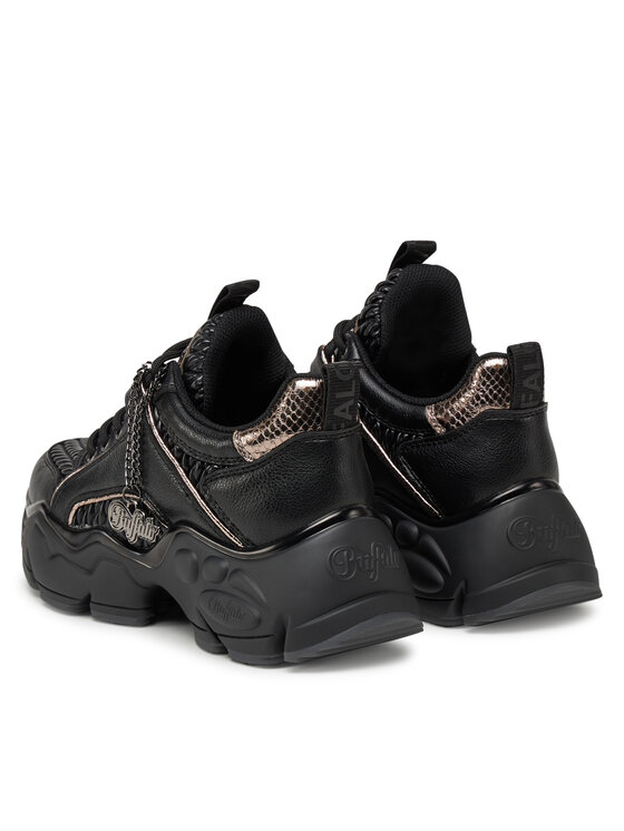 Buffalo Buffalo Sneakers Binary Quilt 1636304 Schwarz