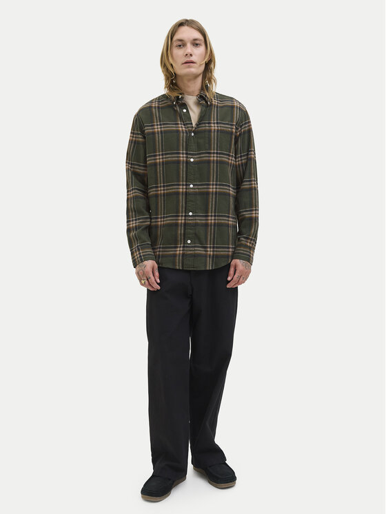 Jack&Jones Jack&Jones Košulja Classic Flannel 12278406 Zelena Regular Fit