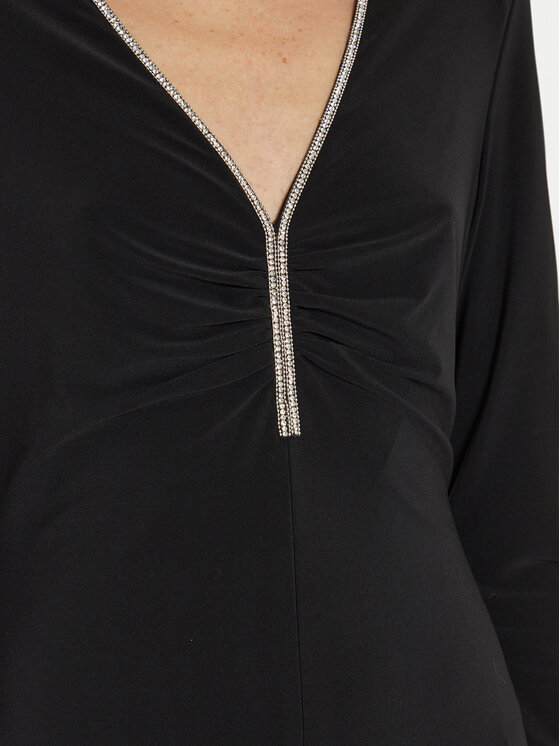 Joseph Ribkoff Joseph Ribkoff Rochie de seară 243706 Negru Slim Fit