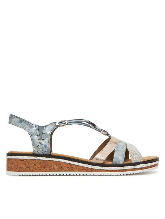 Rieker Rieker Sandalen V36G4-40 Blau
