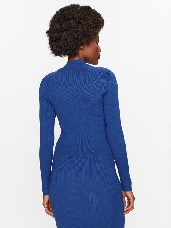 Vero Moda Vero Moda Megztinis 10290675 Mėlyna Slim Fit