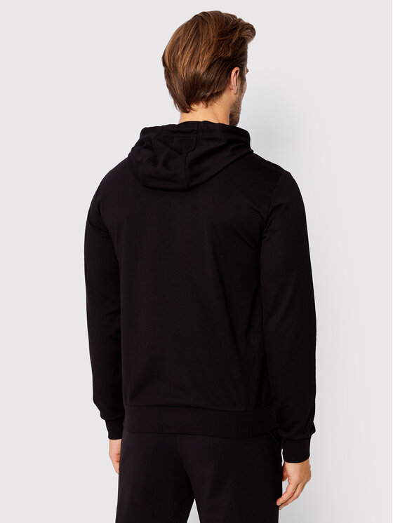 EA7 Emporio Armani EA7 Emporio Armani Mikina 6LPM62 PJ05Z 0200 Čierna Regular Fit