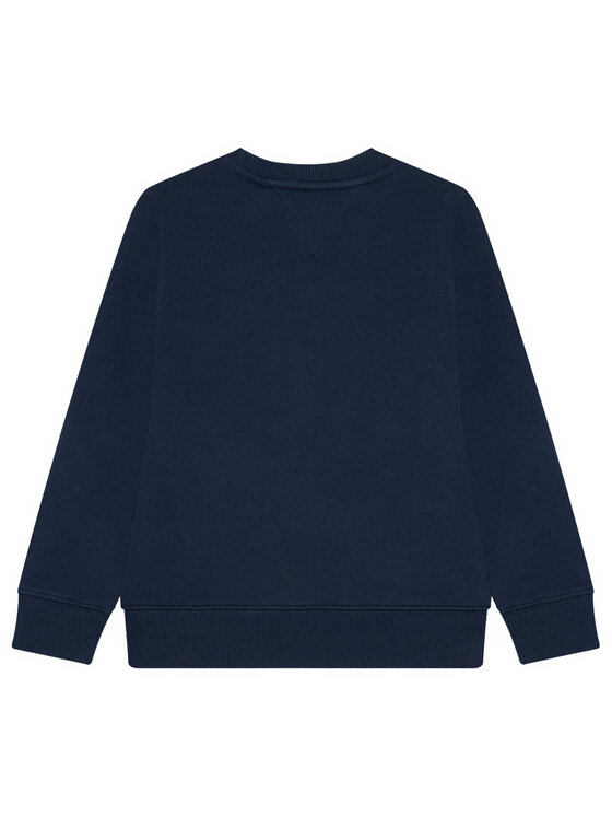 Tommy Hilfiger Tommy Hilfiger Majica dugih rukava Essential Sweatshirt KS0KS00212 Tamnoplava Regular Fit