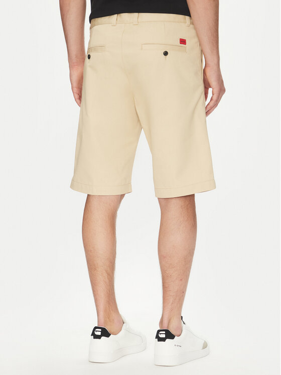 HUGO HUGO Auduma šorti Darik241 50505857 Bēšs Regular Fit