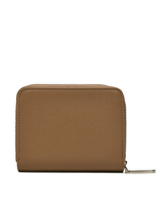 Calvin Klein Calvin Klein Мале жіноче портмоне Ck Must Md Zip Around_Caviar K60K612831 Бежевий