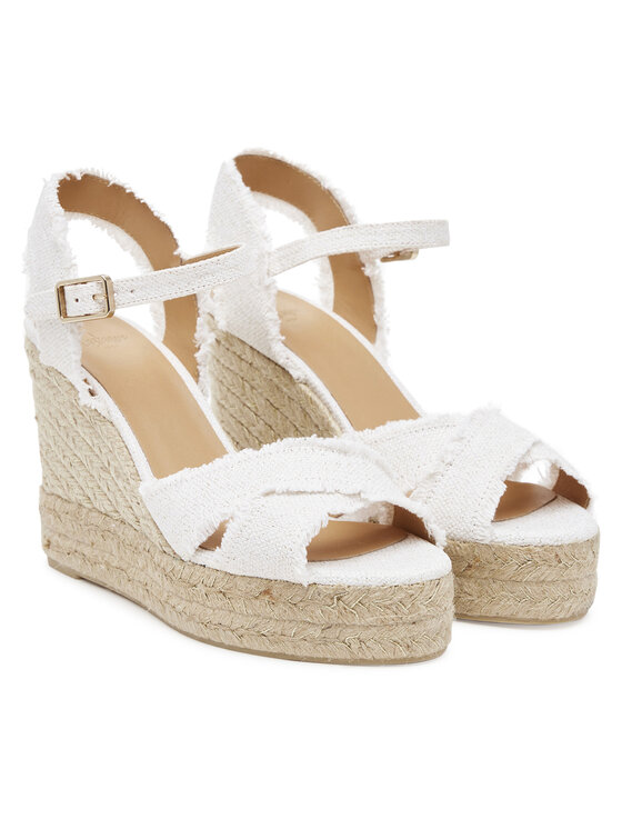 Castañer Castañer Еспадрильї Bromelia/8Ed/032 022360 Білий