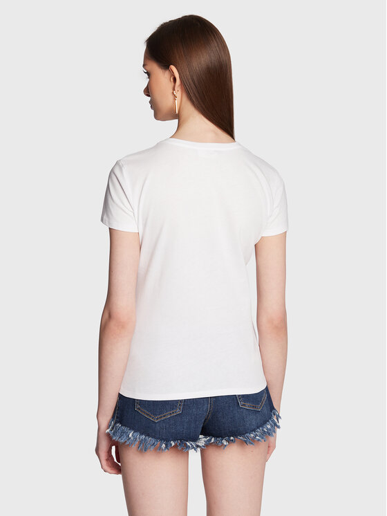 T-shirt MA-004-31E2-V130 Bianco Slim Fit