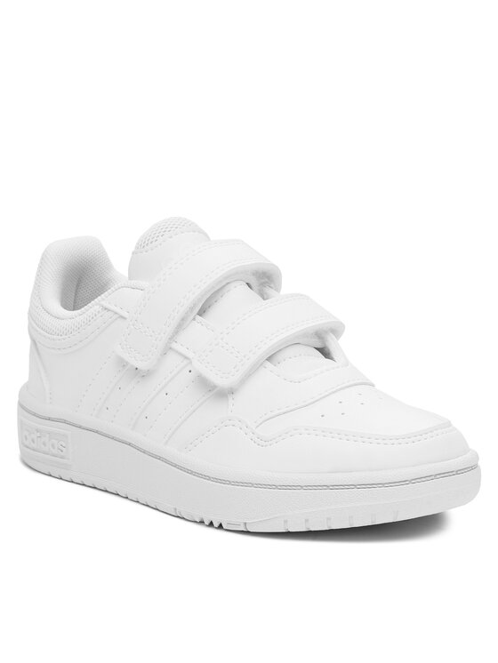 adidas adidas Sneakersy Hoops Lifestyle Basketball Hook-and-Loop GW0436 Biela