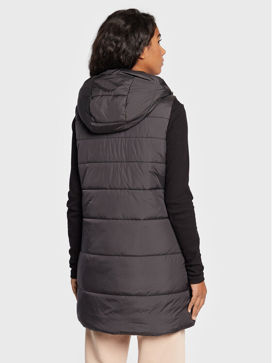 Jack Wolfskin Jack Wolfskin Ujjatlan Eisbach Vest W 1206991 Fekete Regular Fit
