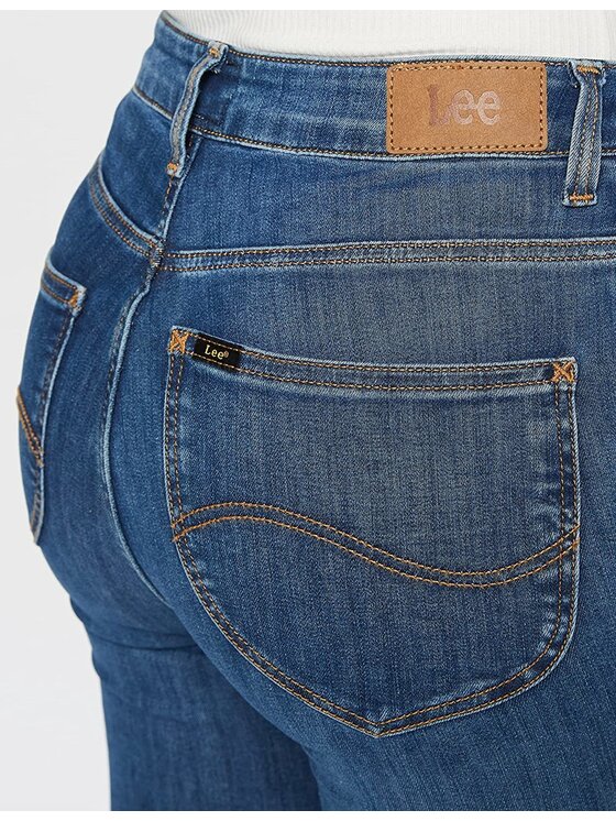 Lee Lee Jeans SCARLETT HIGH ZIP Blu Skinny Fit