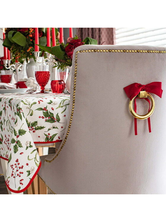 Roseberry Home Roseberry Home Obrus Very Merry Christmas Zielony