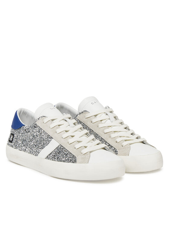 D.A.T.E. D.A.T.E. Snīkeri Hill Low W421-HL-GL Sudraba