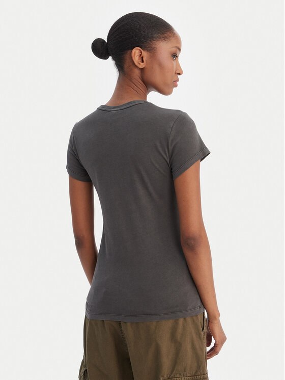 G-Star Raw G-Star Raw T-Shirt Eyben D24533-B059 Czarny Slim Fit