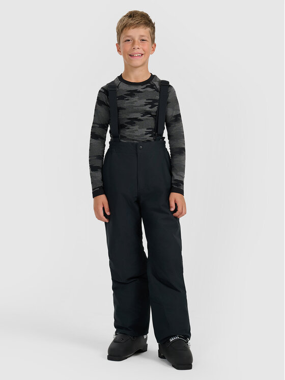 4F 4F Spodnie narciarskie SKI CLASSIC Czarny Regular Fit