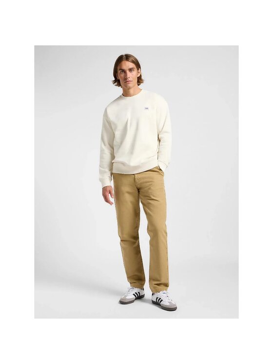 Lee Lee Spodnie materiałowe CHINO RELAXED Beżowy Loose Fit