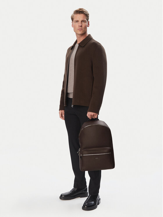 BOSS Rucsac Northon 50567378 Maro închis