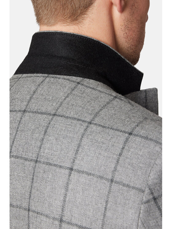 Lancerto Lancerto Marynarka Odense MA099223000002 Szary Slim Fit