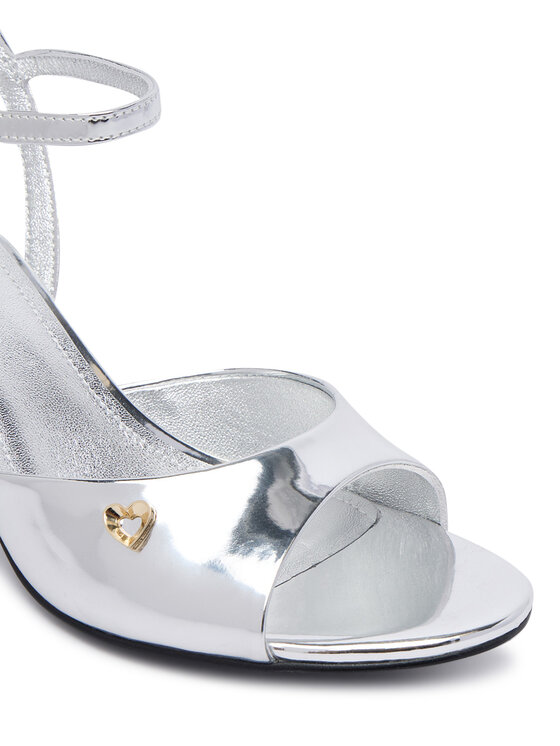 LOVE MOSCHINO LOVE MOSCHINO Sandale JA16107G0OJE090B Srebrna