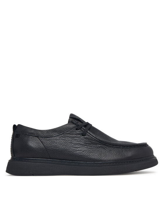 Tommy Hilfiger Tommy Hilfiger Scarpe basse Comfort Leather Moc Toe Shoe FM0FM06072 Nero