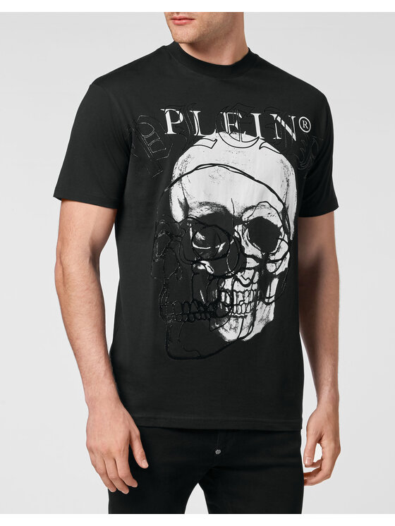 PHILIPP PLEIN PHILIPP PLEIN T-Shirt 293 Černá Regular Fit