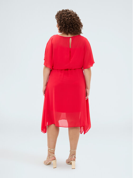 Fiorella Rubino Fiorella Rubino Sukienka wieczorowa 7019T101866N016 Czerwony A-Line Fit