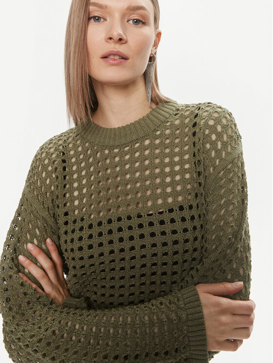 JDY JDY Pulover Ronda 15317229 Verde Regular Fit