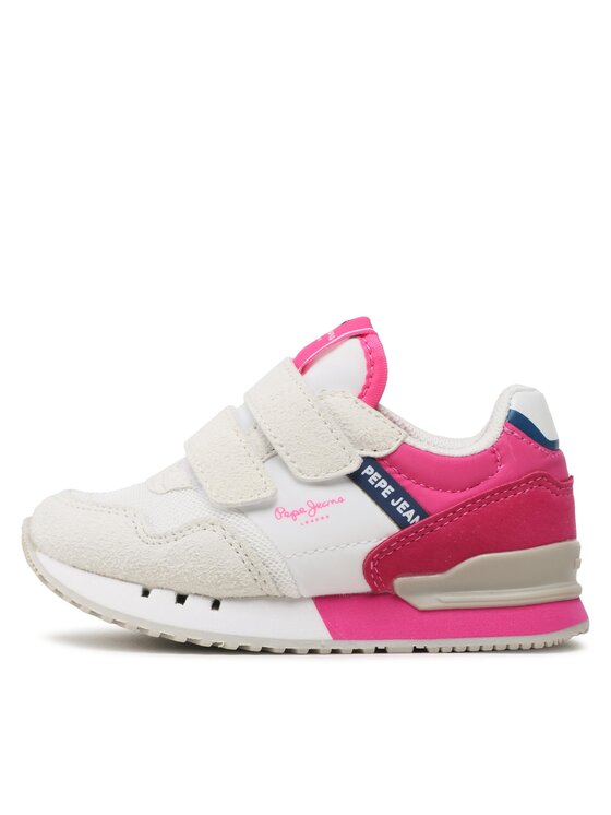 Pepe Jeans Pepe Jeans Sneakers London Basic Gk PGS30565 Alb