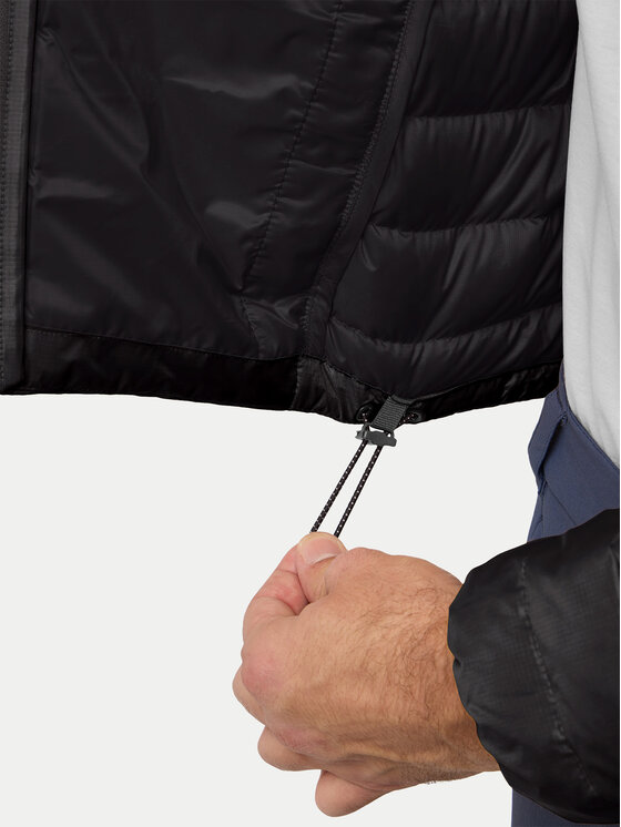 Jack Wolfskin Jack Wolfskin Kurtka puchowa Passamani A61836 Czarny Regular Fit