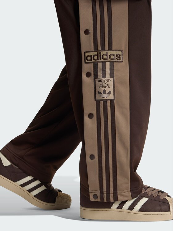adidas adidas Melegítő alsó Adibreak Classic KS7398 Sötétbarna Regular Fit