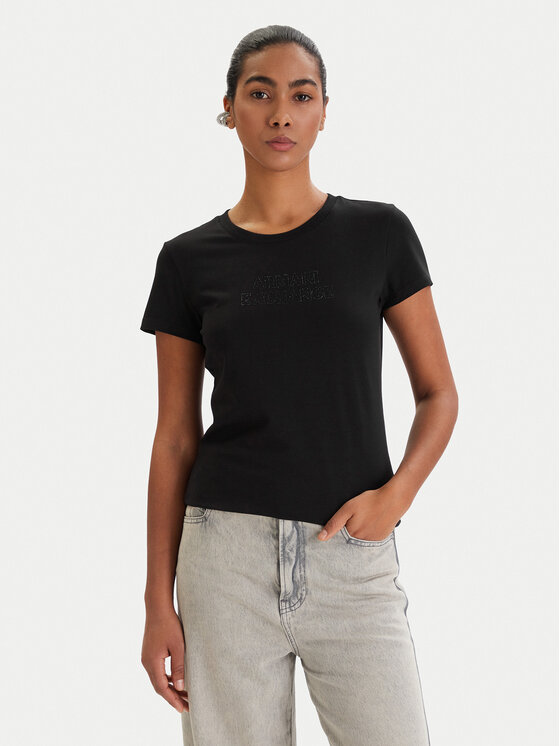 Armani Exchange Armani Exchange T-shirt XW002293 AF17173 UC001 Crna Slim Fit