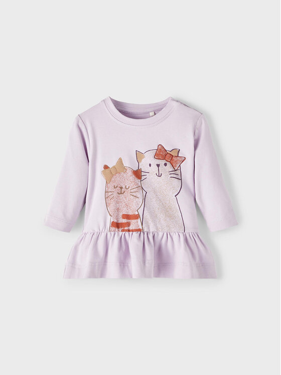 NAME IT NAME IT Majica 13210044 Ljubičasta Regular Fit