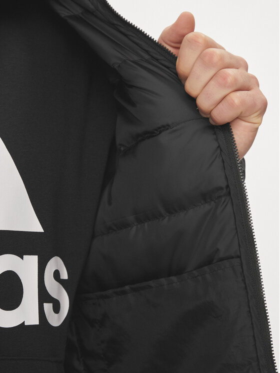 adidas adidas Vatovaná bunda Essentials Light Down HZ5730 Černá Regular Fit