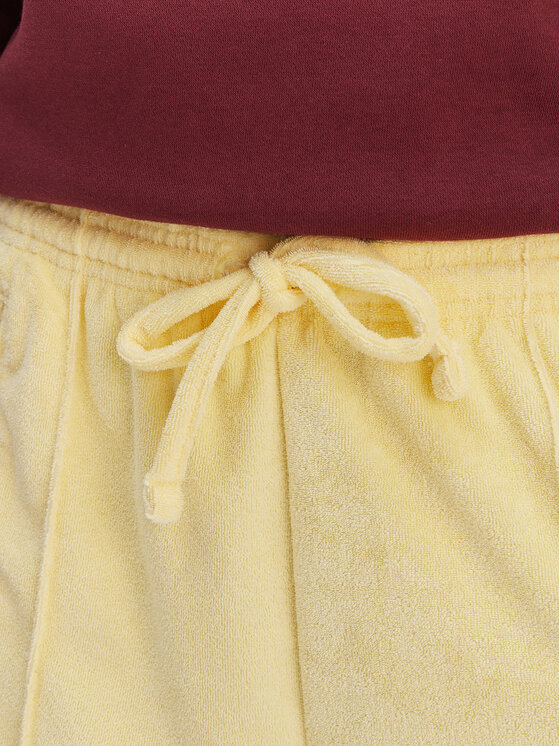 adidas adidas Pantaloni da tuta Terry Towel Firebird KQ6662 Giallo Loose Fit