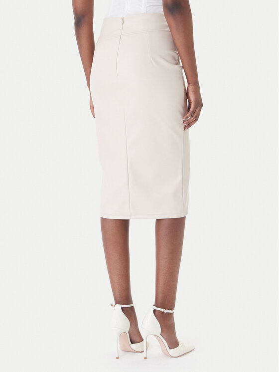 Rinascimento Rinascimento Пола от имитация на кожа CFC0127468003 Бежов Slim Fit