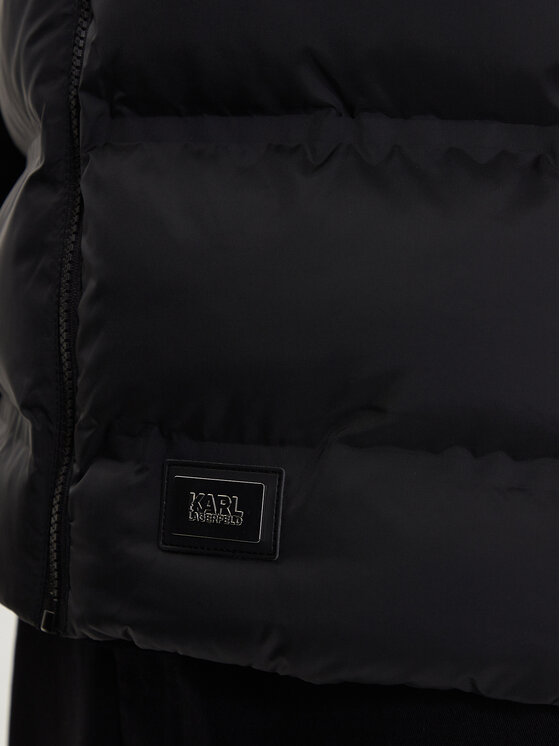 KARL LAGERFELD KARL LAGERFELD Жилет 505030 554596 Чорний Regular Fit