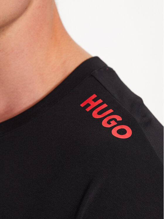 HUGO Hugo Džemperis 50478910 Juoda Relaxed Fit
