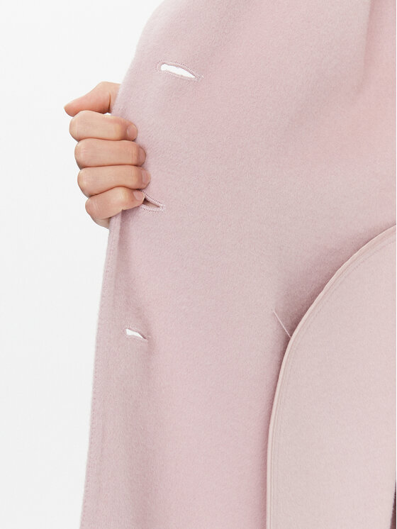 Marella Marella Gyapjú kabát Betel 2330161138200 Rózsaszín Regular Fit