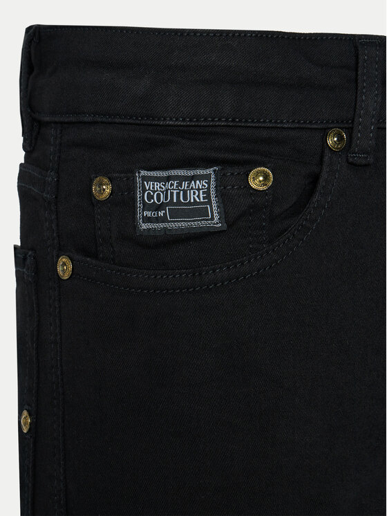Versace Jeans Couture Versace Jeans Couture Jeans hlače 78GAB5K0 Črna Skinny Fit