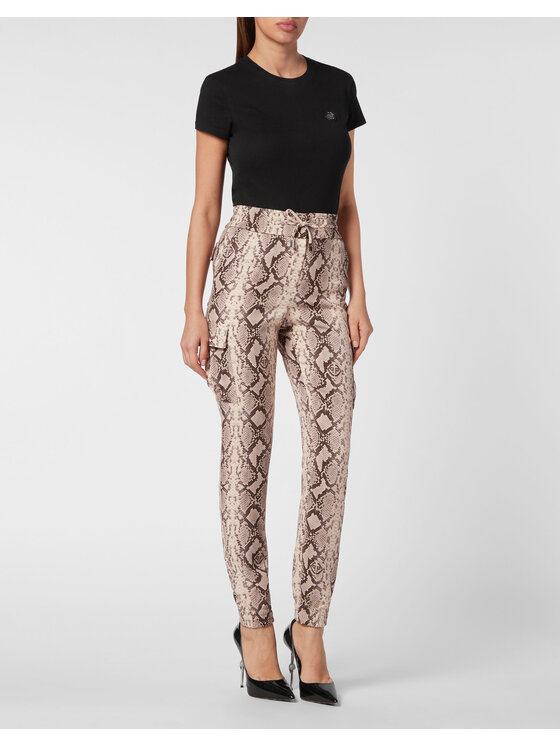 PHILIPP PLEIN PHILIPP PLEIN Cargo kalhoty 19195 Béžová Cargo Fit