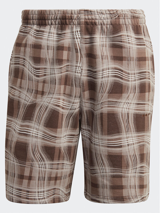 adidas adidas Športne kratke hlače Reveal Allover Print HM4949 Rjava Regular Fit