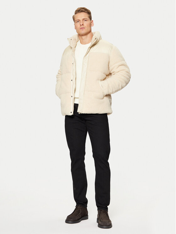 Solid Solid Зимно яке Morgan 21108324 Бежов Regular Fit