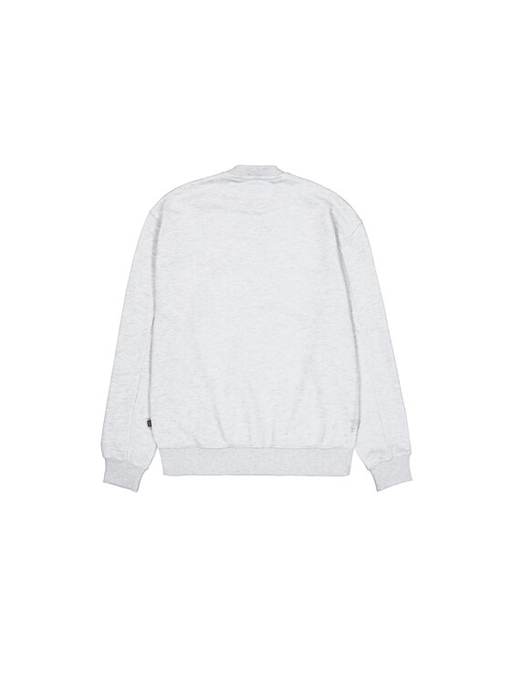 Alpha Industries Alpha Industries Kurtka bomber Studio Edition Fleece Bomber Jacket Szary Loose Fit