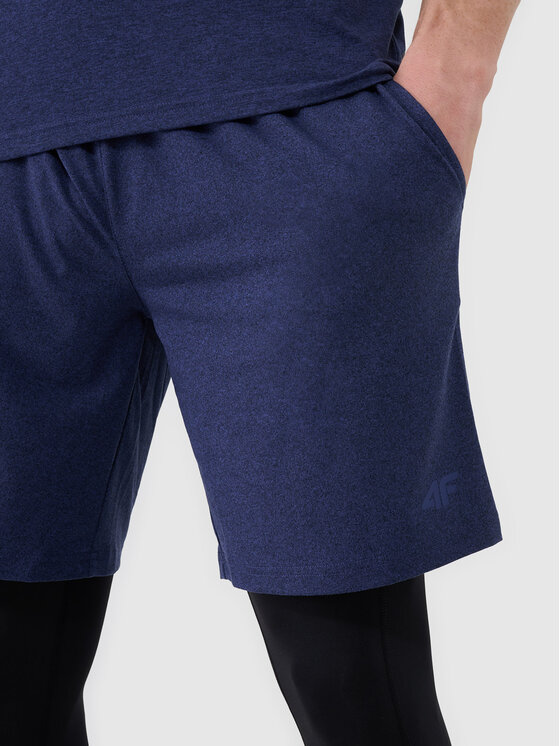 4F 4F Sportovní kraťasy MULTI ACTIVE Tmavomodrá Regular Fit