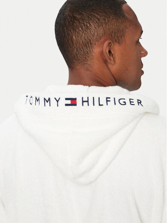 Tommy Hilfiger Tommy Hilfiger Župan UM0UM03660 Biela Relaxed Fit