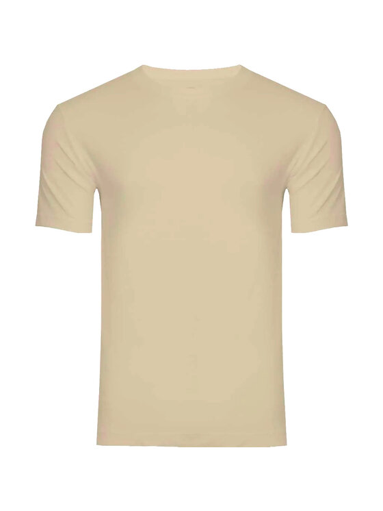 Brandit Brandit T-Shirt 4200.3.5XL Beżowy Regular Fit