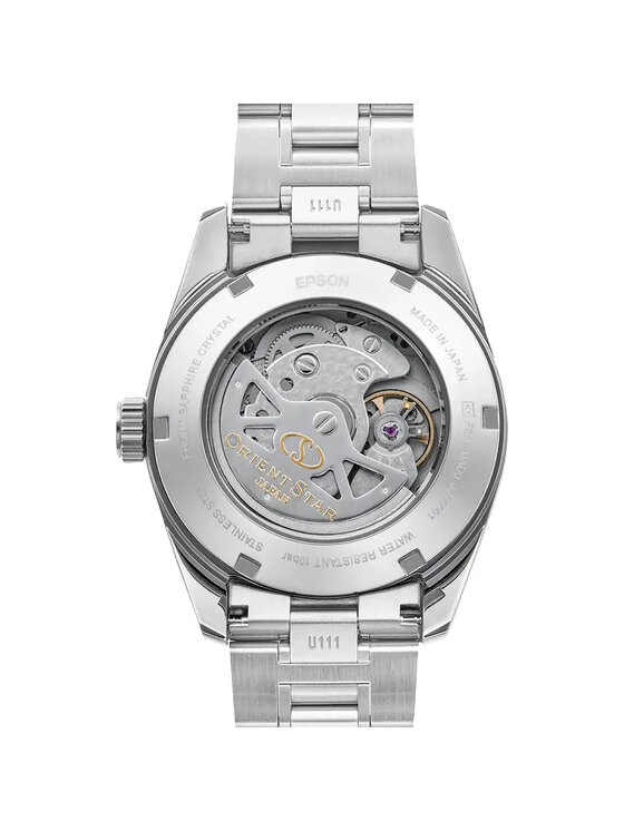 Orient Star Orient Star Zegarek RE-AU0110N00B Srebrny
