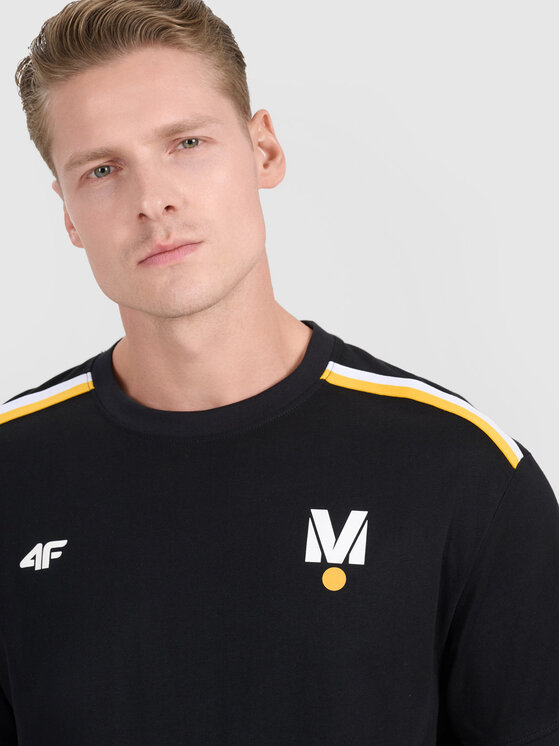4F 4F T-Shirt SPECIAL ORDER Czarny Regular Fit