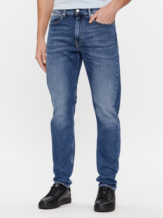 Ck slim straight clearance jeans