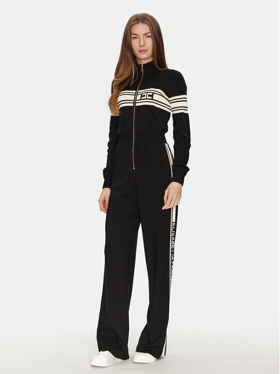 Elisabetta Franchi Elisabetta Franchi Jumpsuit KT-54S-51E2 Nero Regular Fit