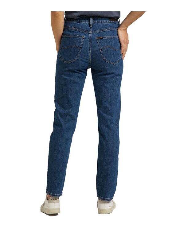 Lee Lee Jeansy L30UCAPQ Granatowy Regular Fit